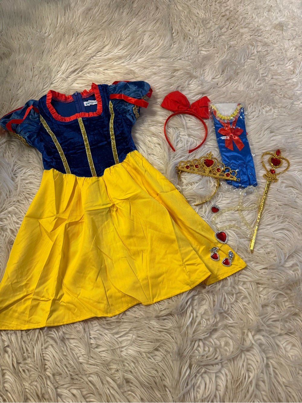 Girls princess Snow White costume (D14)